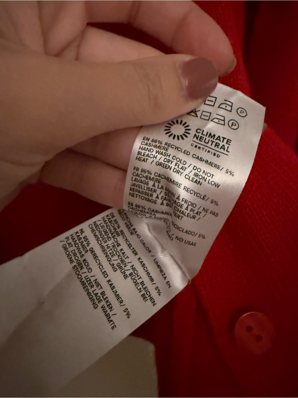 Reformation CLARA CASHMERE CARDIGAN - Picture 5 of 5